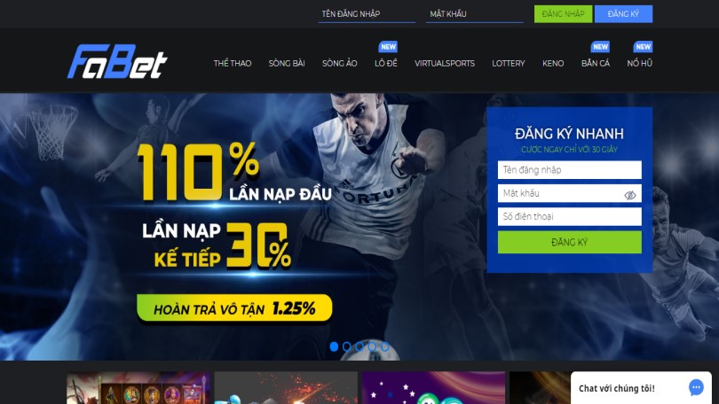 Các game bài hot có mặt tại Fabet thu hút nhiều cược thủ